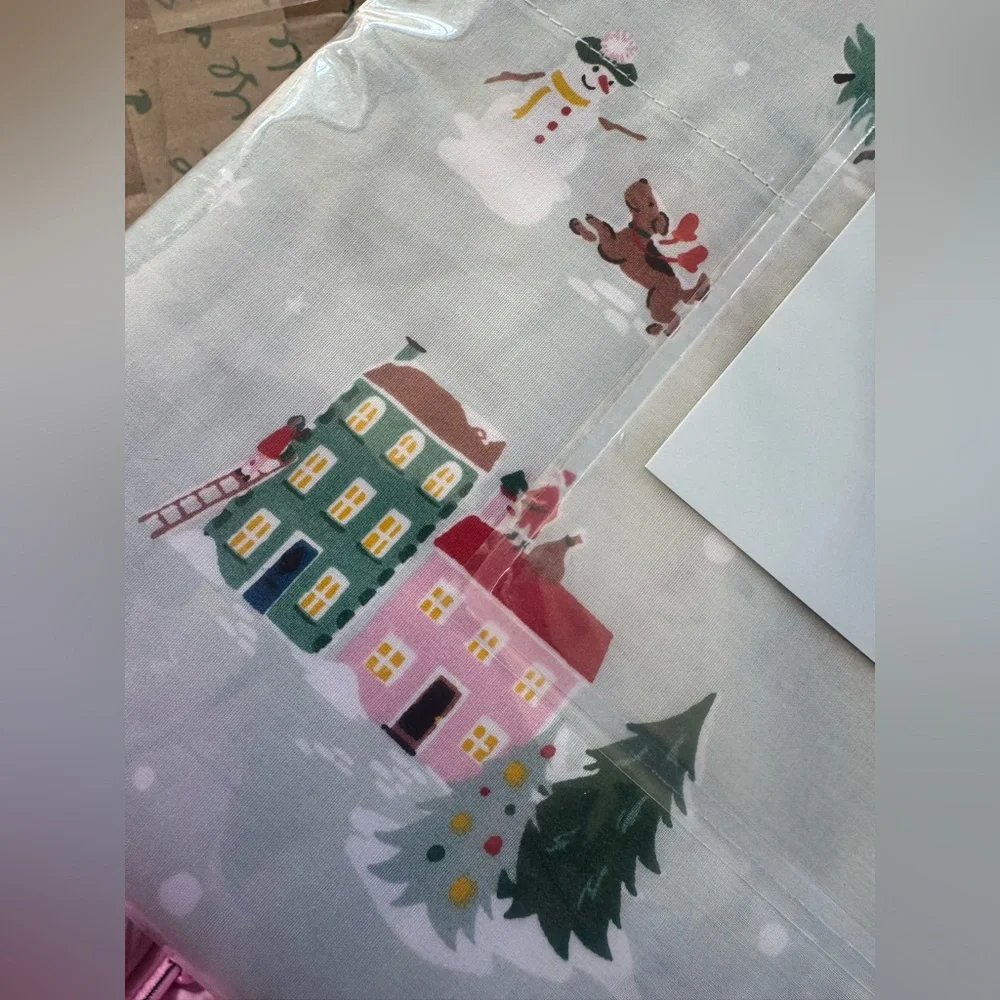 Cath Kidston “snow day” queen sheet set!So cute &  comfy⛸️🌲⛄️zoom in for details